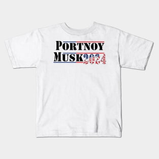 portnoy musk 2024 Kids T-Shirt